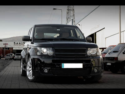 Tapis de Coffre Voiture à Couverture Complète en Cuir pour Land Rover Range  Rover Sport L320 (